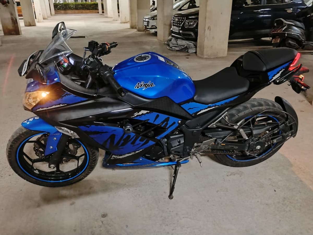 Kawasaki ninja 300 available on rent in bhubaneswar
