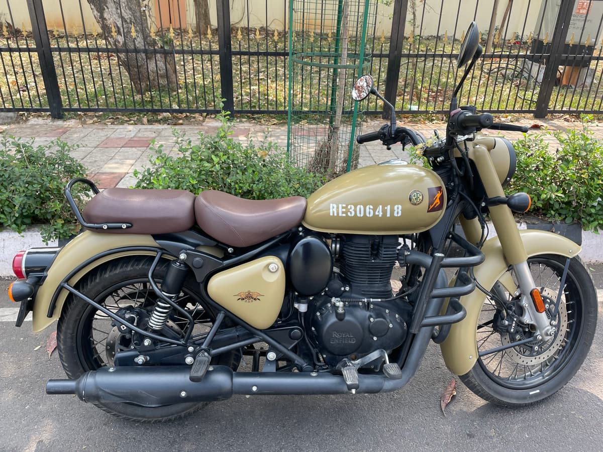 Royal Enfield bike available on rent in hyderabad