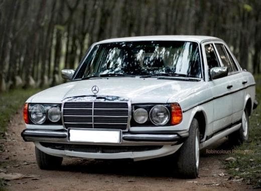 Mercedes-Benz car with driver available on rent in kozhikode