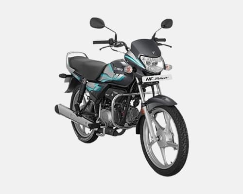 Hero hf deluxe available on rent in bikaner