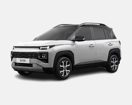 Hyundai exter available on rent in lucknow