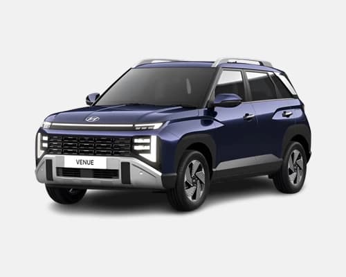 Hyundai venue available on rent in shillong