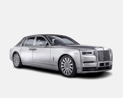 Rolls Royce phantom cars with driver available on rent in hyderabad