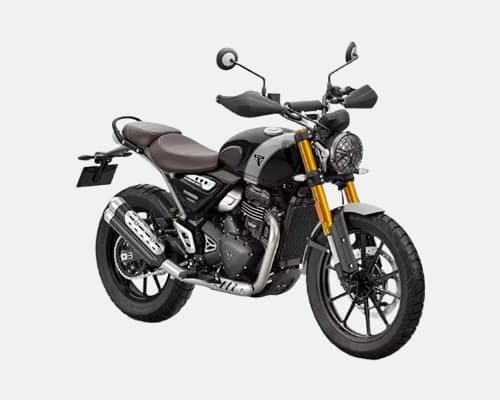 Triumph scrambler 400x available on rent in kanpur