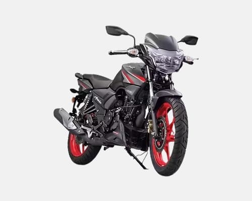 TVS bike available on rent