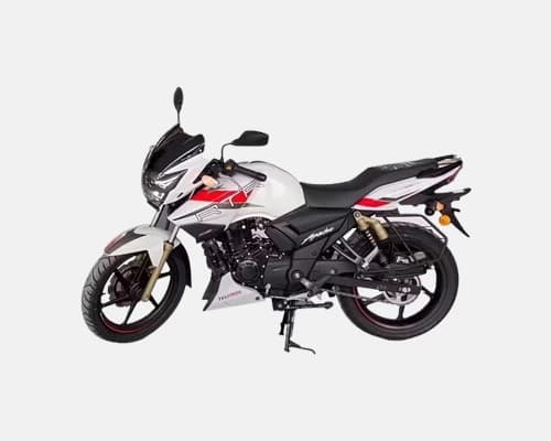 TVS apache rtr 180 available on rent in mathura