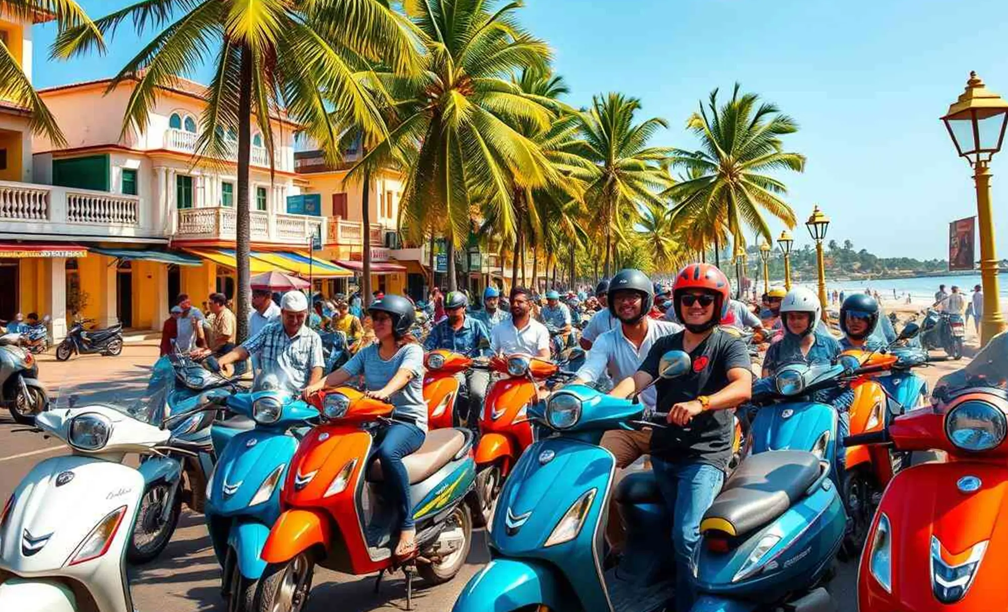 Goa Scooter Rental Safety Guide 2025: Helmet Laws, Traffic Rules & Insurance Explained 
